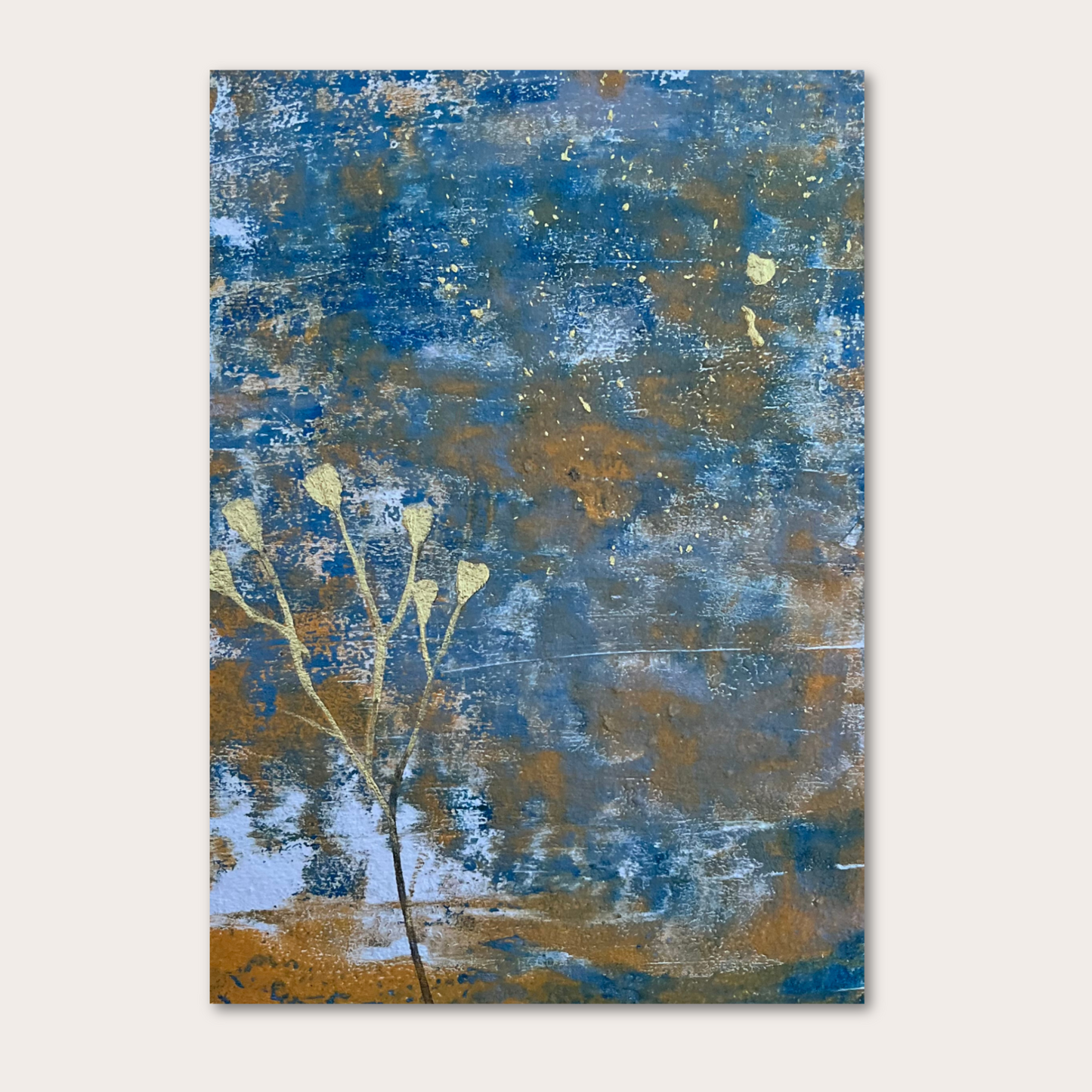 'Glisten' Greetings Card