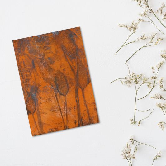 'Summer's End' Greetings Card