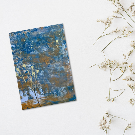 'Glisten' Greetings Card
