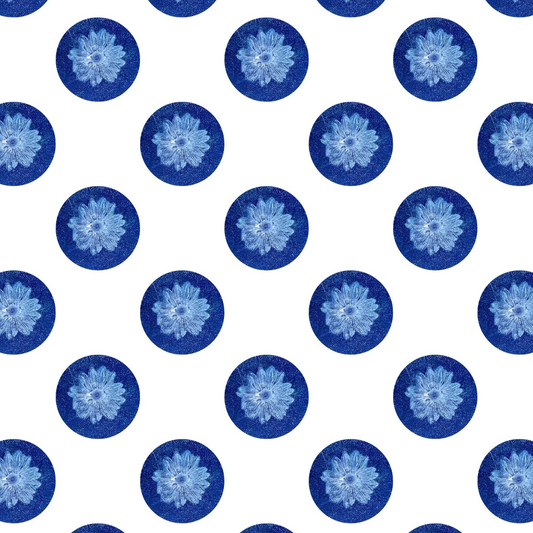 Indigo Echo Tea Towel